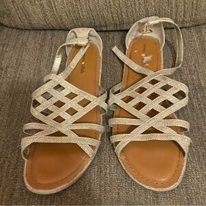 Seven‎ Dials Glitter Size 10M Flat Sandals